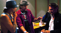 Jameson Stafford gives Sean Penn Script & Helps Kid Rock